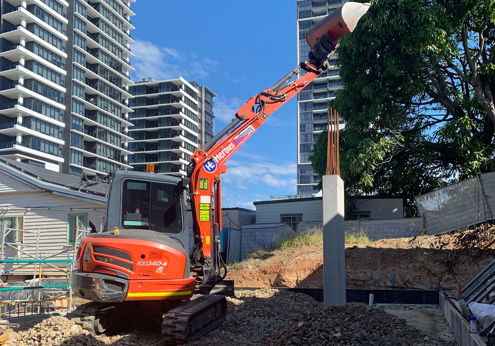 34 Tonne Excavator Hire Brisbane Herbies Earthmoving Plant Hire